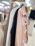 Women Casual Satin Spaghetti Straps Maxi Dress With Shirts